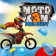 Play Moto X3M Pool Party free online game